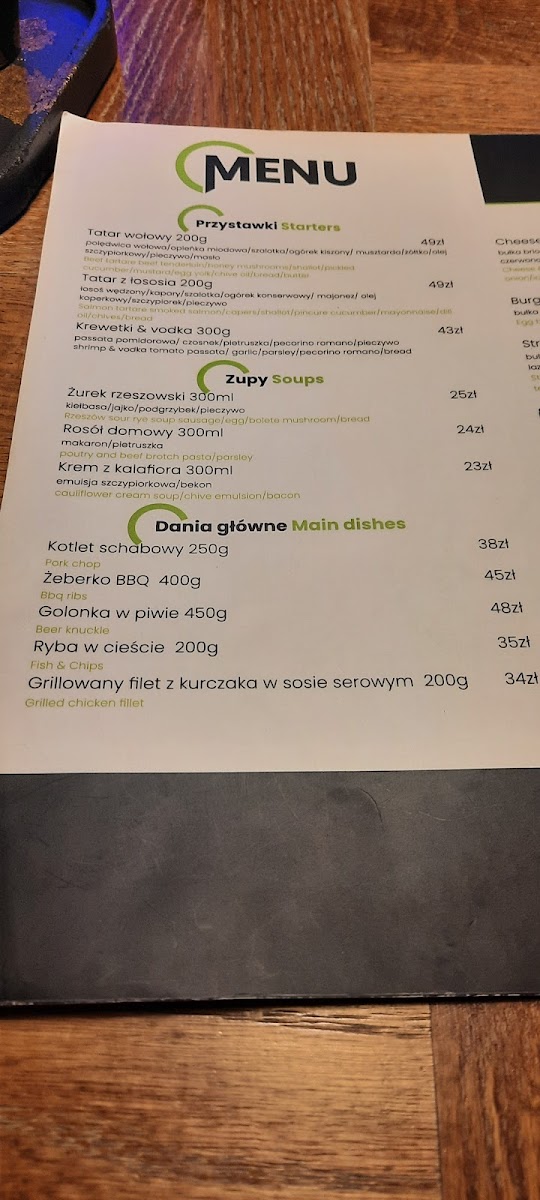 Menu Capella Restaurant @ Lobby Lounge-1