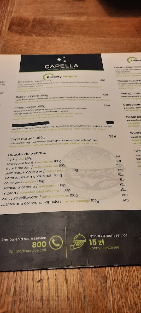 Menu Capella Restaurant @ Lobby Lounge-3